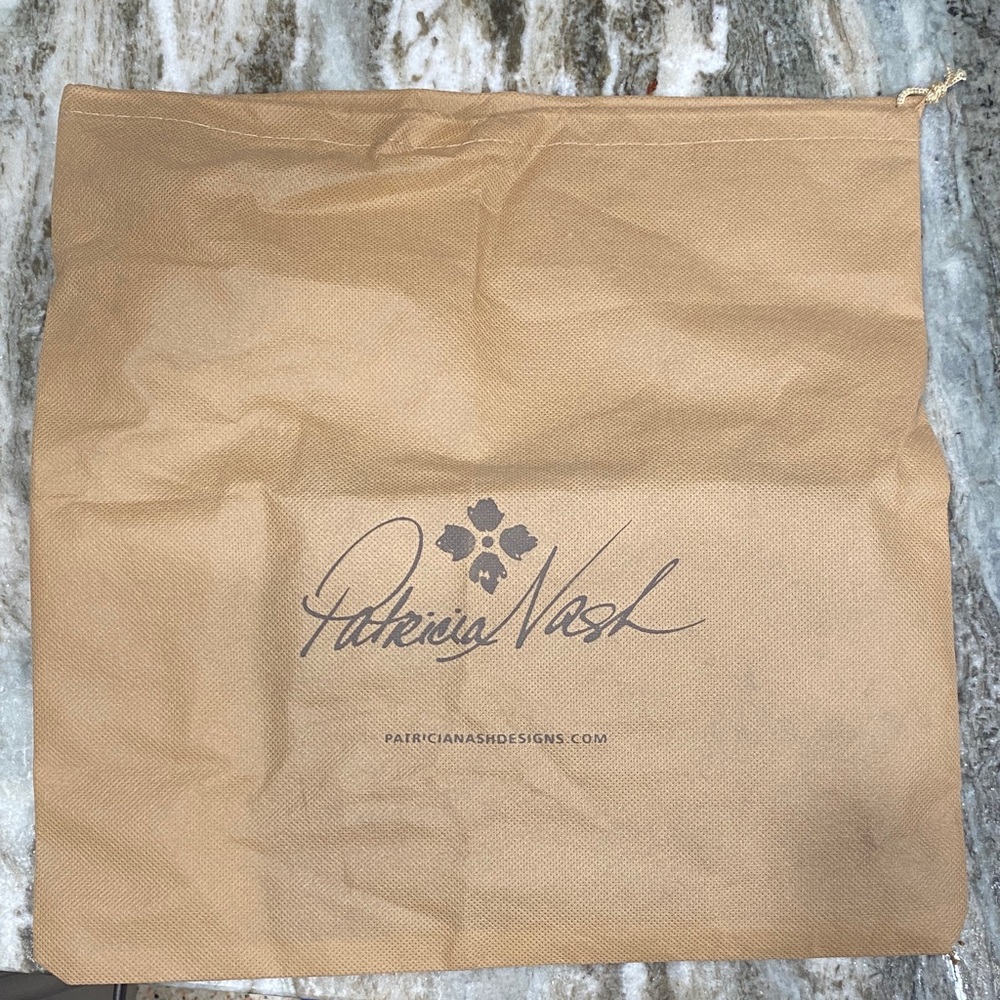 Patricia Nash Brown Storage Bag